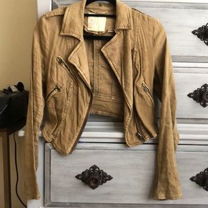 Free People crop jacket